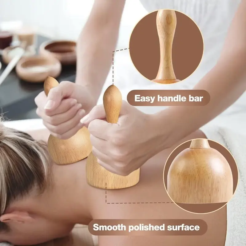 📢📢40% OFF !! ⏰7-Piece Wooden Therapy Massage Tool Set