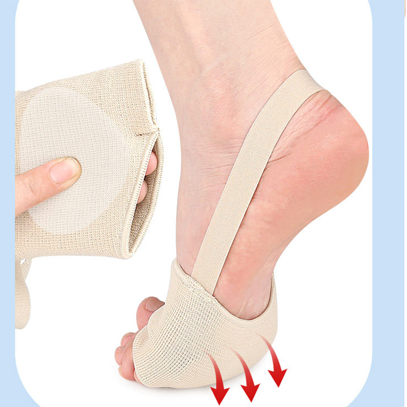 📢📢50% OFF !! ⏰SEBS Forefoot Pads with Heel Strap Toe Separator for High Heels