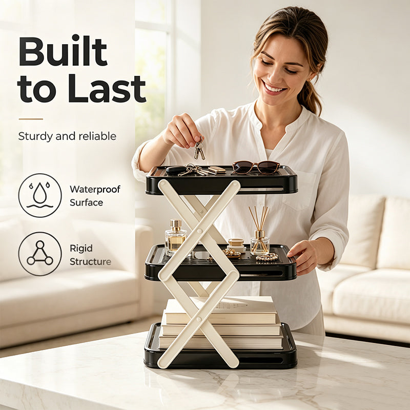 📢📢40% OFF !! ⏰Multi-Layer Space-Saving Kitchen Prep Dish Storage
