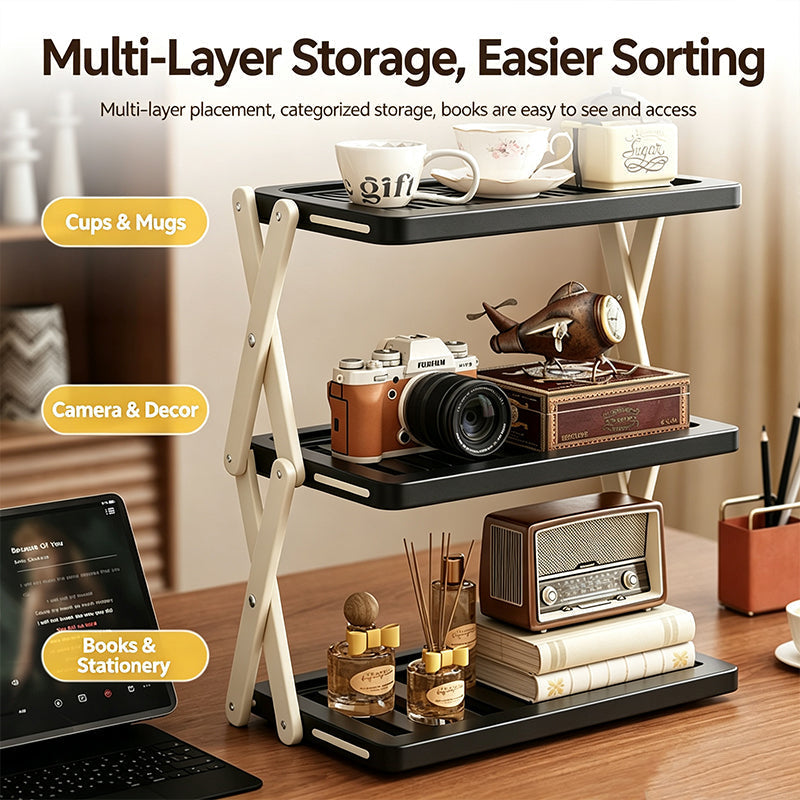 📢📢40% OFF !! ⏰Multi-Layer Space-Saving Kitchen Prep Dish Storage