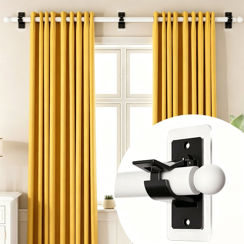 📢📢50% OFF !! ⏰No-Drill Curtain Rod Brackets