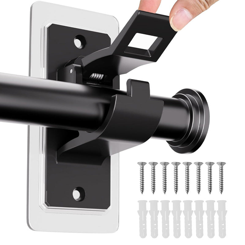 📢📢50% OFF !! ⏰No-Drill Curtain Rod Brackets