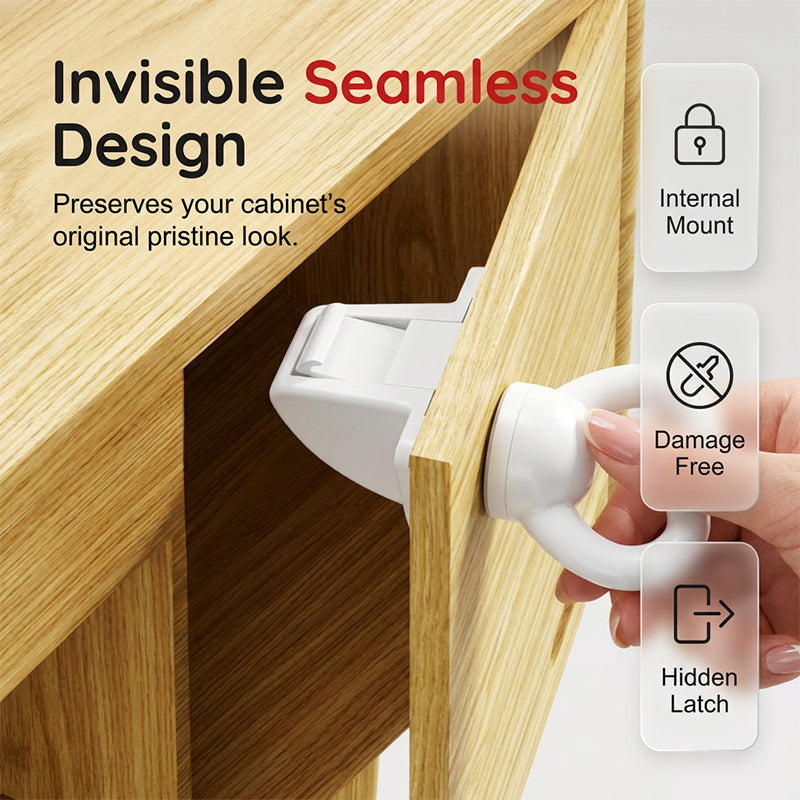 📢📢50% OFF !! ⏰Invisible Magnetic Safety Lock