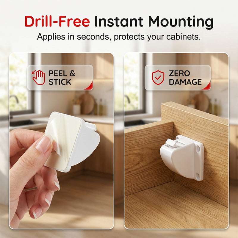 📢📢50% OFF !! ⏰Invisible Magnetic Safety Lock