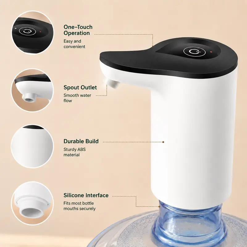 📢📢50% OFF !! ⏰ Electric Water Dispenser Pump – Household Gadget 🚰