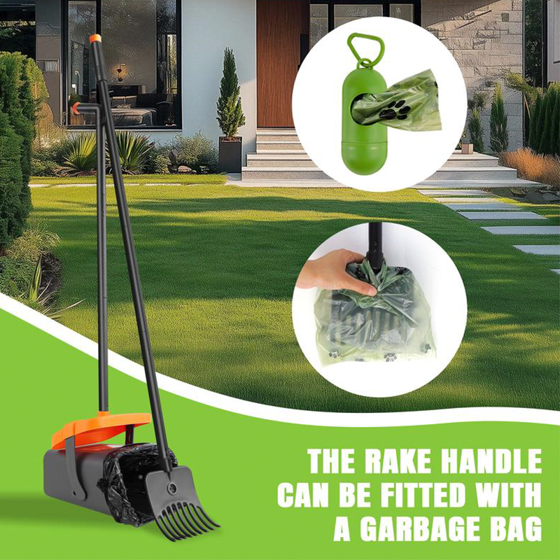 📢📢40% OFF !! ⏰Long-Handle Dog Pooper Scooper Set