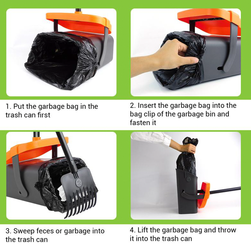 📢📢40% OFF !! ⏰Long-Handle Dog Pooper Scooper Set