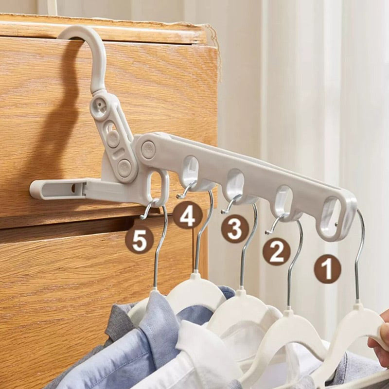 📢📢50% OFF !! ⏰Hang clothes anywhere you want！Portable Foldable Clothes Hanger