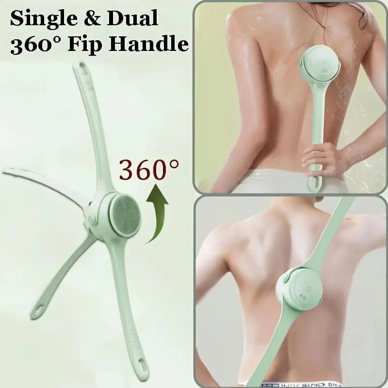 📢📢35% OFF !! ⏰Electric Long Handle Exfoliating Bath Brush