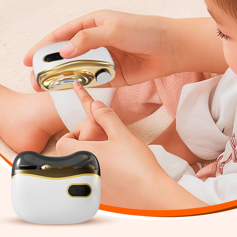 📢📢50% OFF !! ⏰2-in-1 Electric Nail Clipper & Polisher