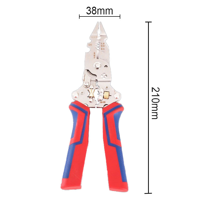 📢📢50% OFF !! ⏰Multi-Functional Folding Electrician's Pliers With Electric Measuring Function