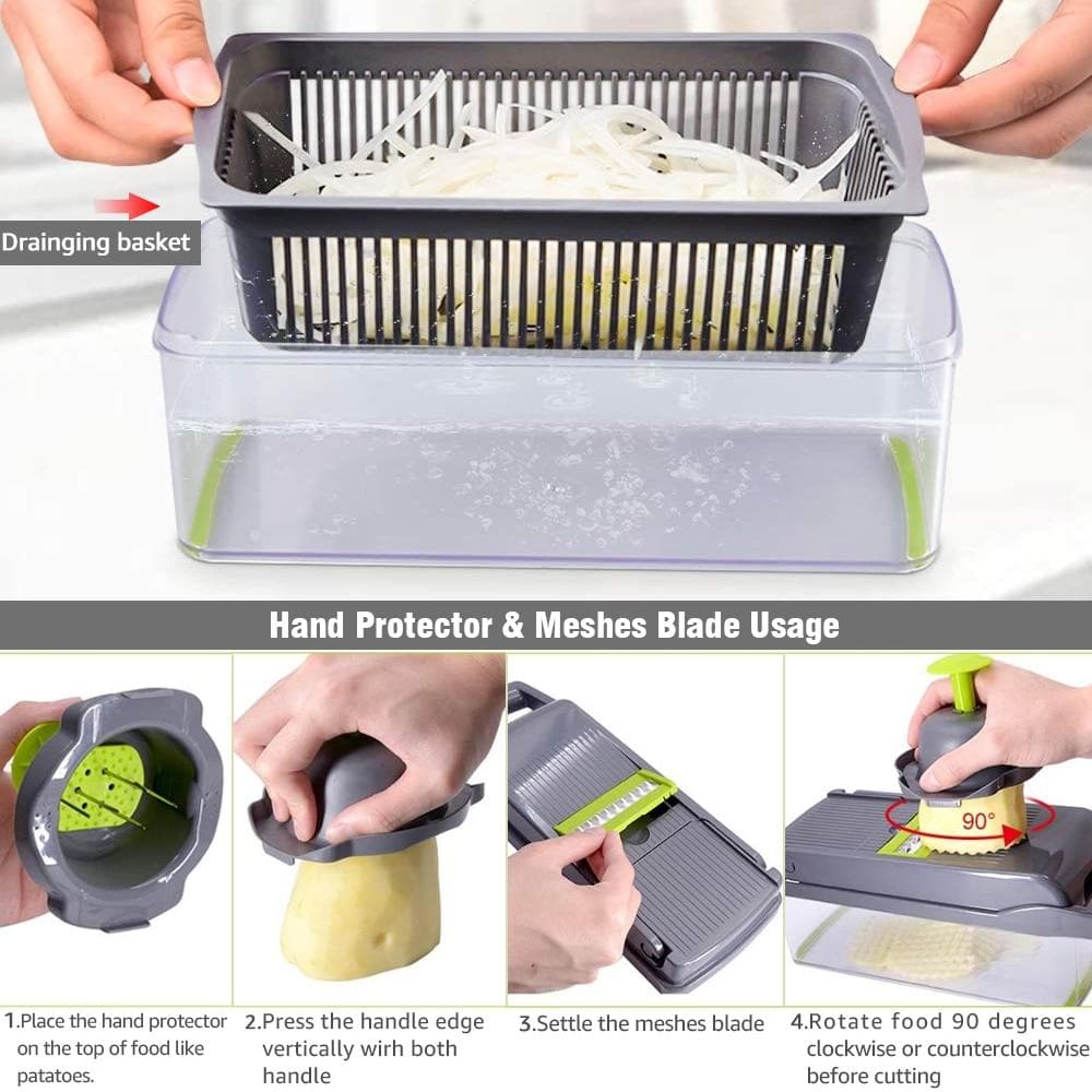 📢📢50% OFF !! ⏰Multi-purpose vegetable cutter