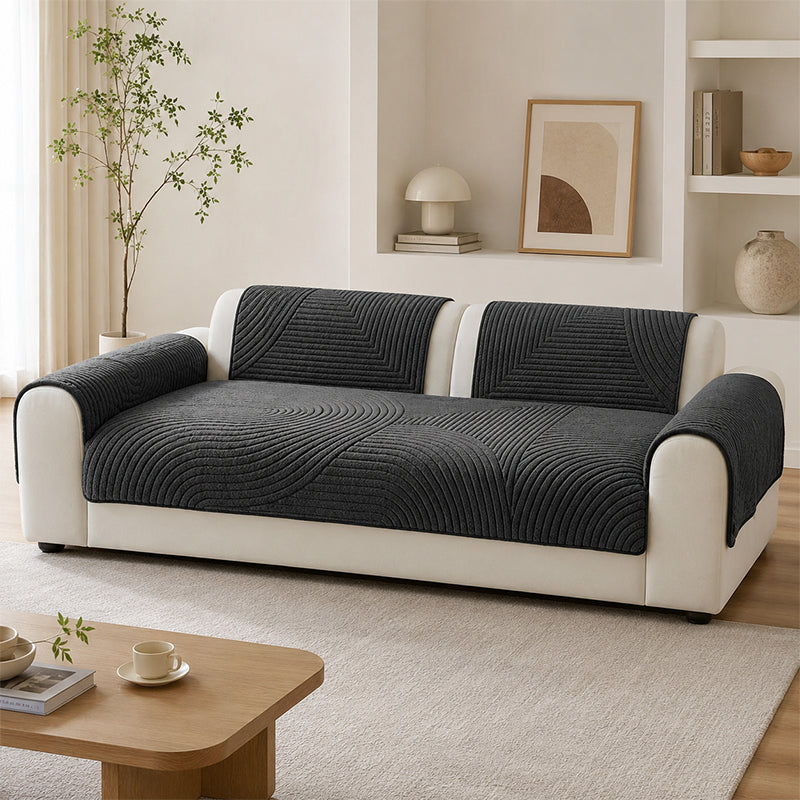 📢📢50% OFF !! ⏰Cotton Velvet Winter Sofa Cushion Non-Slip Plush Couch Cover