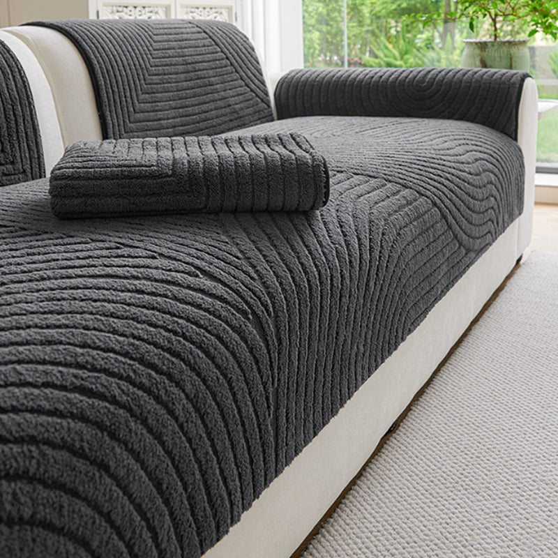 📢📢50% OFF !! ⏰Cotton Velvet Winter Sofa Cushion Non-Slip Plush Couch Cover