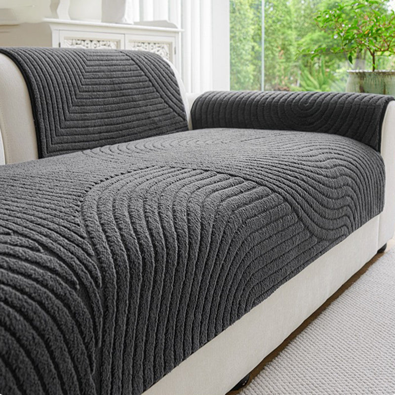 📢📢50% OFF !! ⏰Cotton Velvet Winter Sofa Cushion Non-Slip Plush Couch Cover