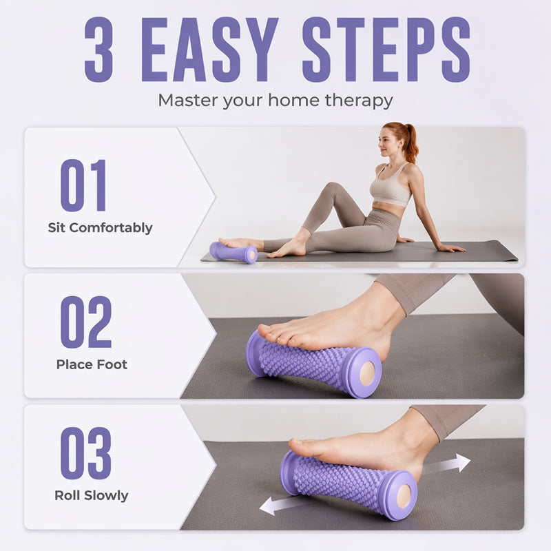 📢📢50% OFF !! ⏰TPE Foot Massage Roller for Plantar Fasciitis Relief