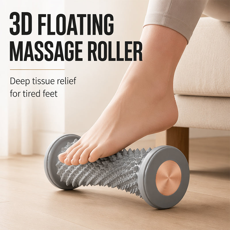 📢📢50% OFF !! ⏰TPE Foot Massage Roller for Plantar Fasciitis Relief