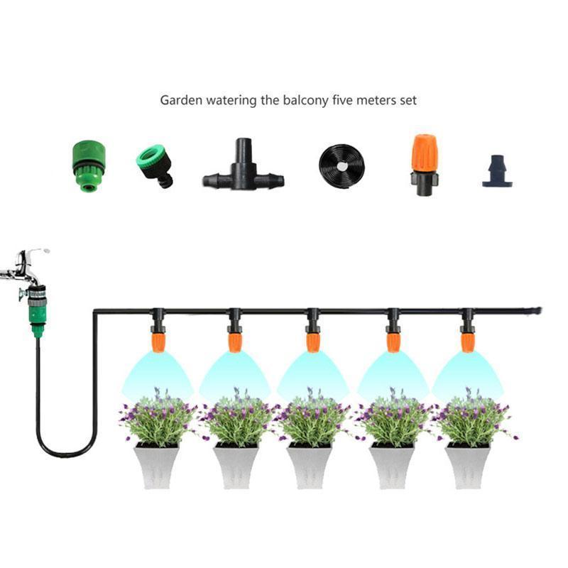 📢📢40% OFF !! ⏰Garden Automatic Micro Irrigation Tubing Kits, Water-Saving Sprinkler
