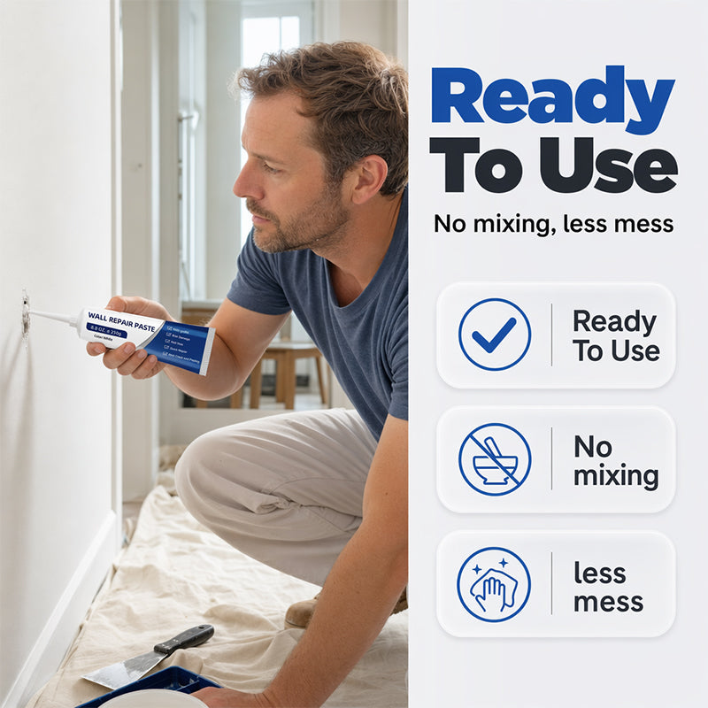 📢📢50% OFF !! ⏰Waterproof Wall Repair Paste