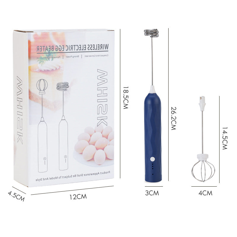 📢📢50% OFF !! ⏰Handheld Milk Frother with 3 Speeds Adjustable