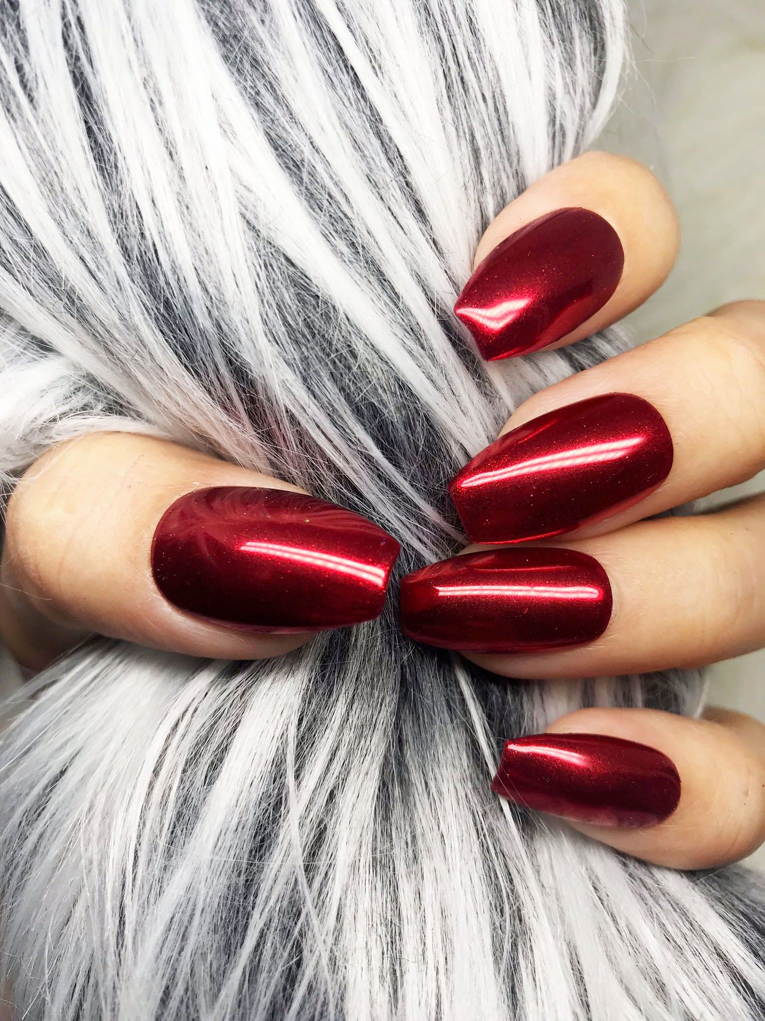 📢📢50% OFF !! ⏰2026 Glamorous Metallic Mirror Nail Polish