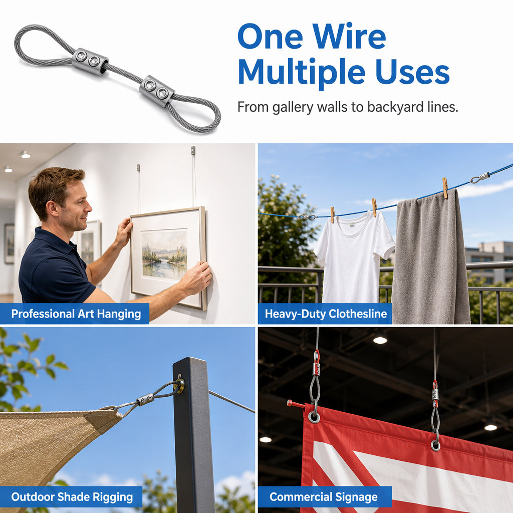 📢📢50% OFF !! ⏰Vertical Wire Rope Clamp