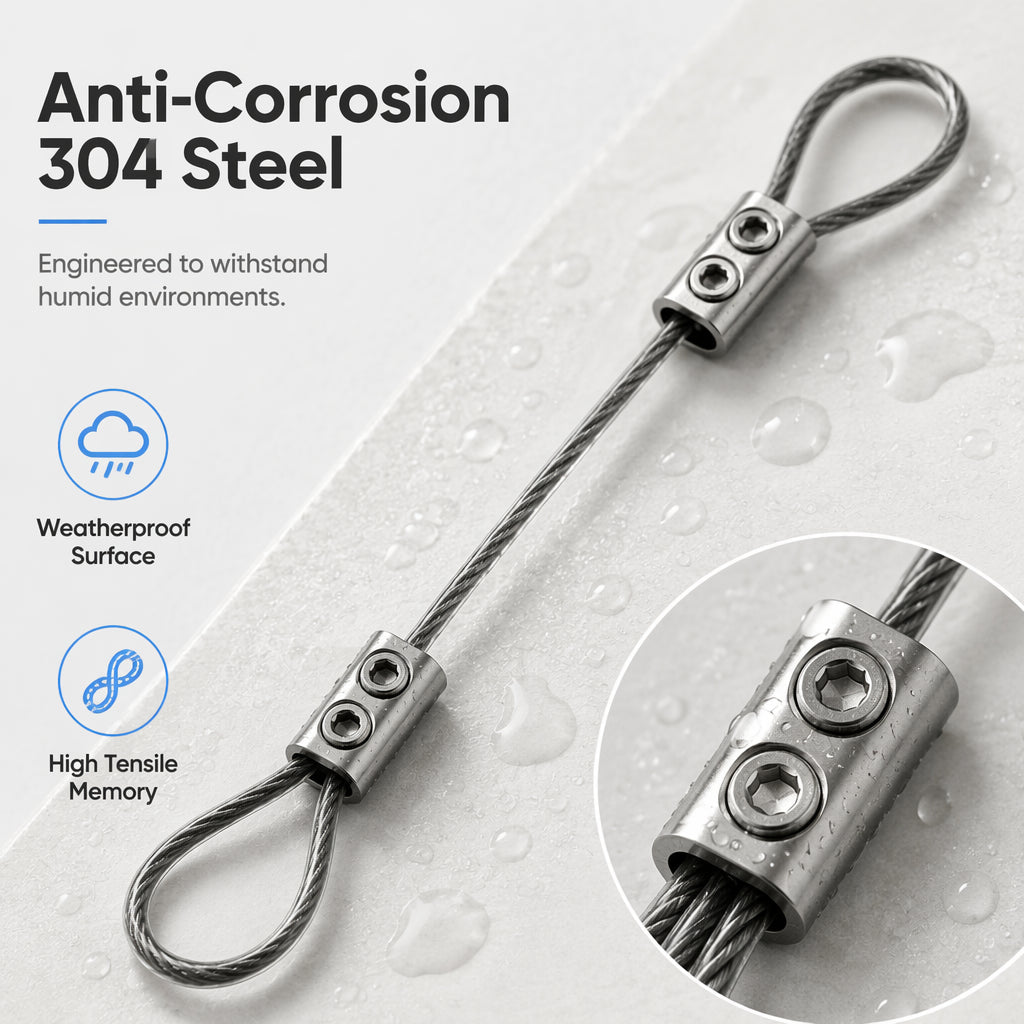 📢📢50% OFF !! ⏰Vertical Wire Rope Clamp