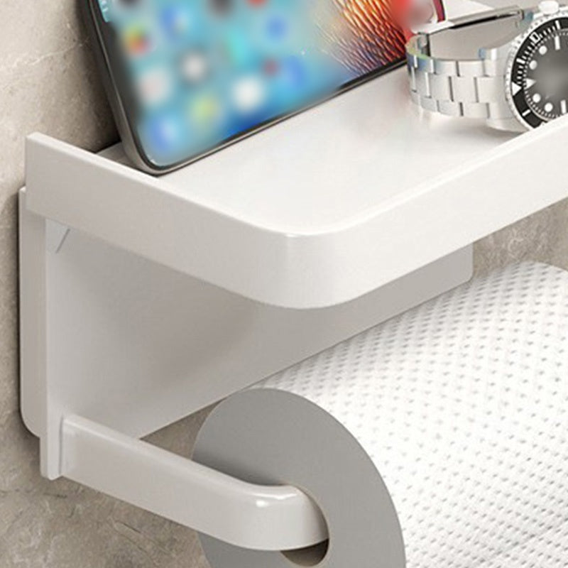 📢📢50% OFF !! ⏰Wall-Mounted Toilet Paper Holder with Storage Shelf