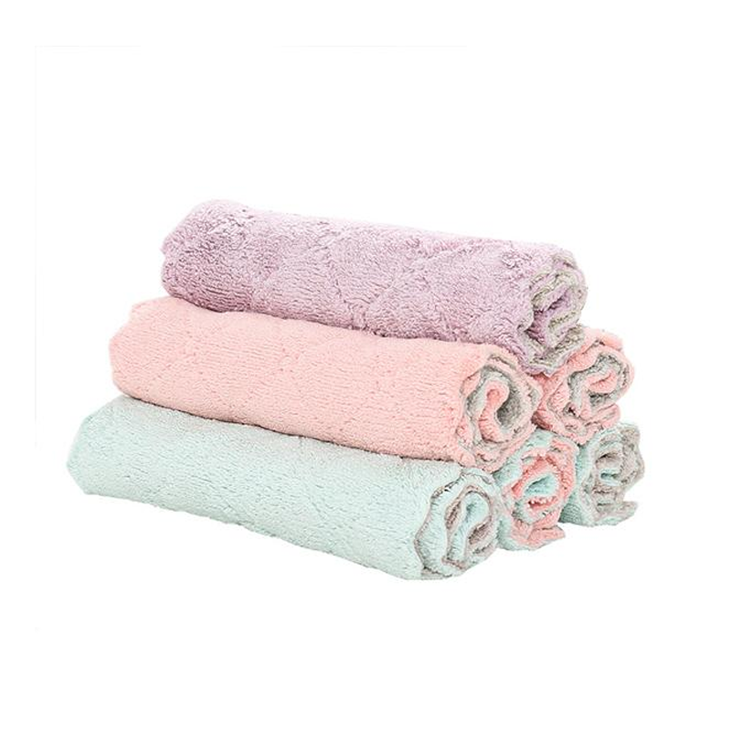 📢📢50% OFF !! ⏰Soft Microfiber Double-Sided Cleaning Cloth