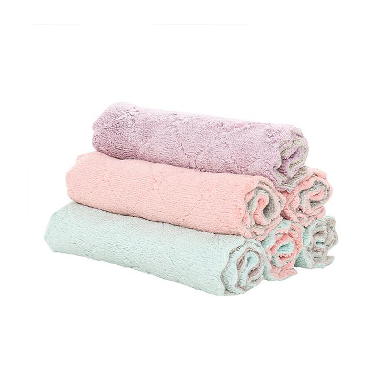 📢📢50% OFF !! ⏰Soft Microfiber Double-Sided Cleaning Cloth