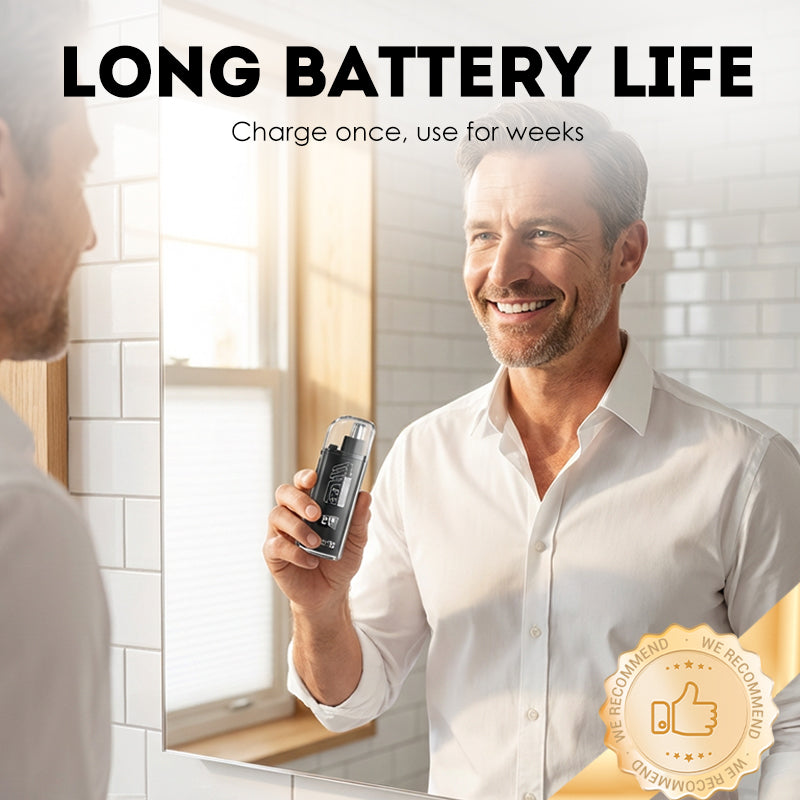 📢📢50% OFF !! ⏰Nose & Ear Hair Trimmer with LED Display