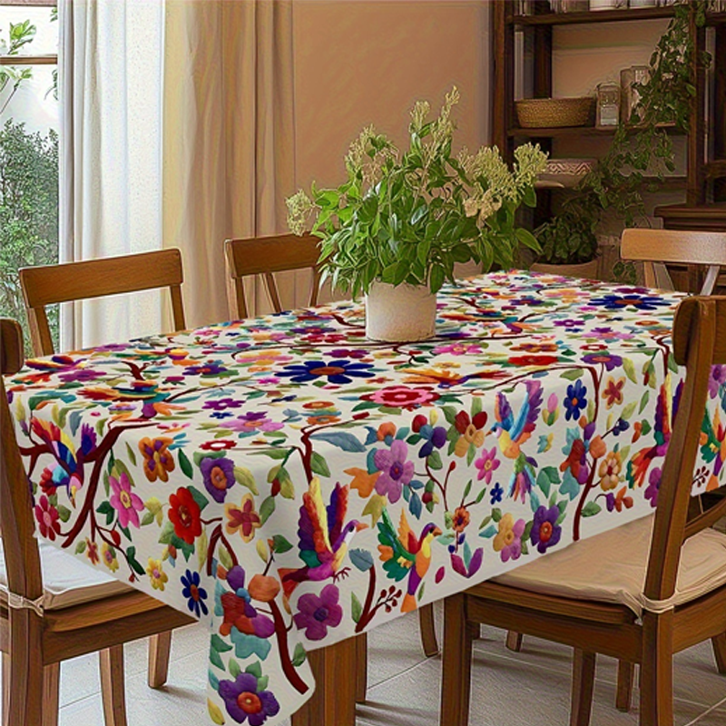 📢📢50% OFF !! ⏰Retro Floral Tablecloth