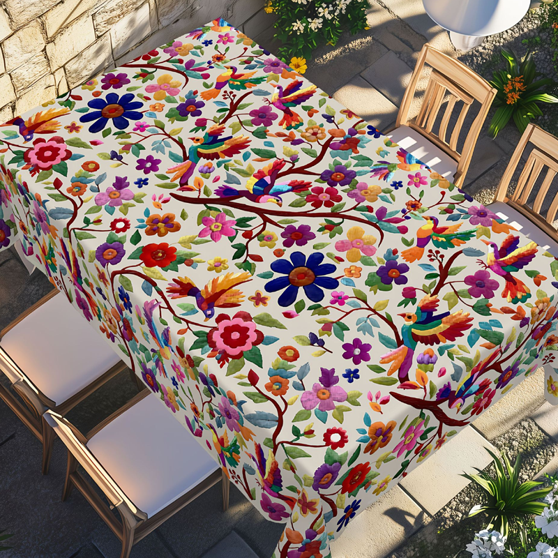📢📢50% OFF !! ⏰Retro Floral Tablecloth