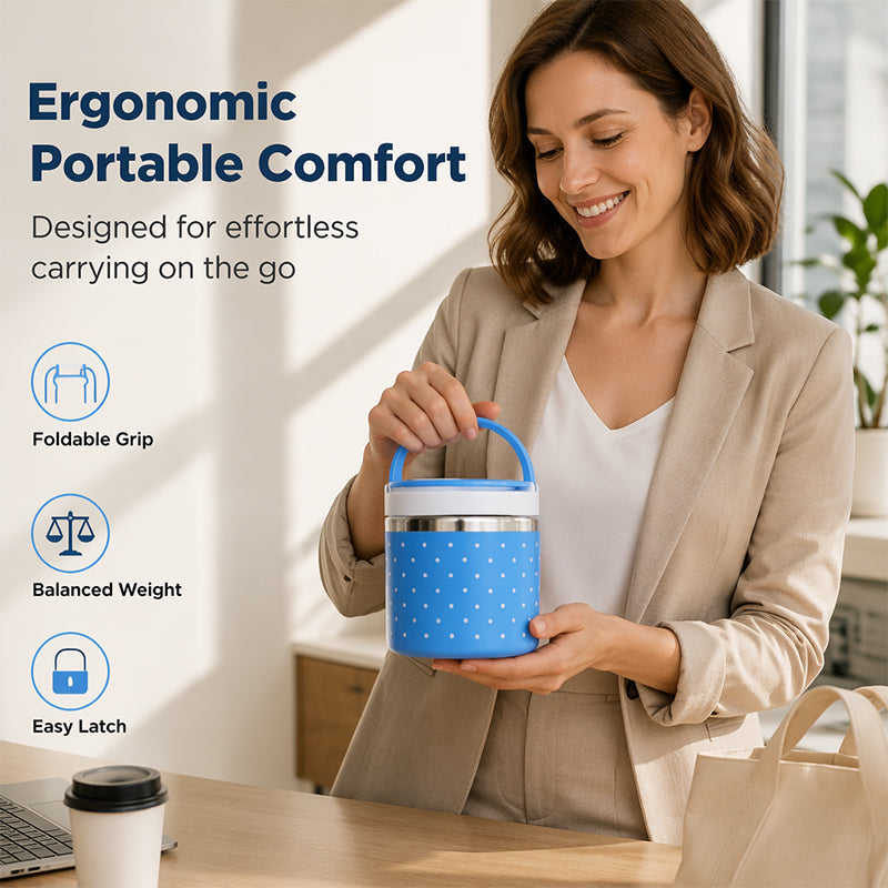📢📢50% OFF !! ⏰Portable Insulated Stainless Steel Lunch Box