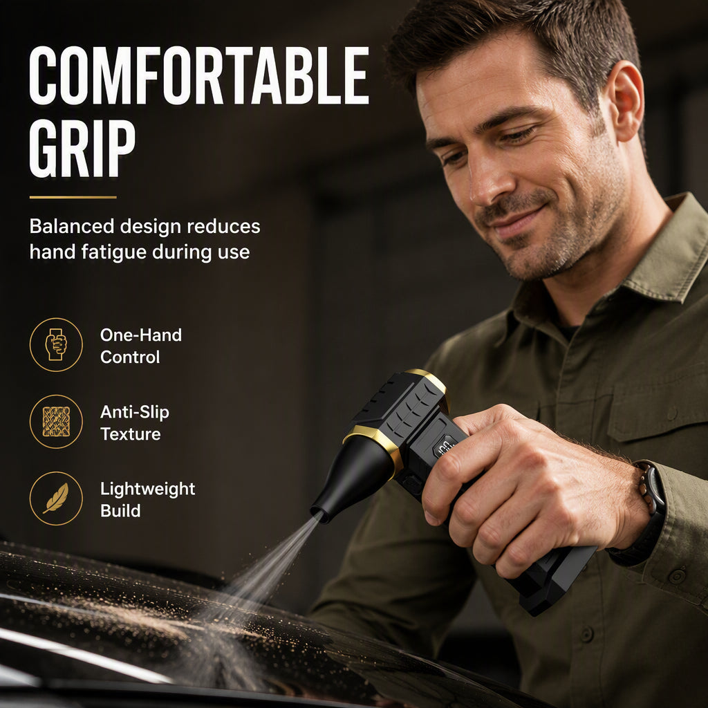 📢📢40% OFF !! ⏰Handheld Turbo Blower & Vacuum Cleaner