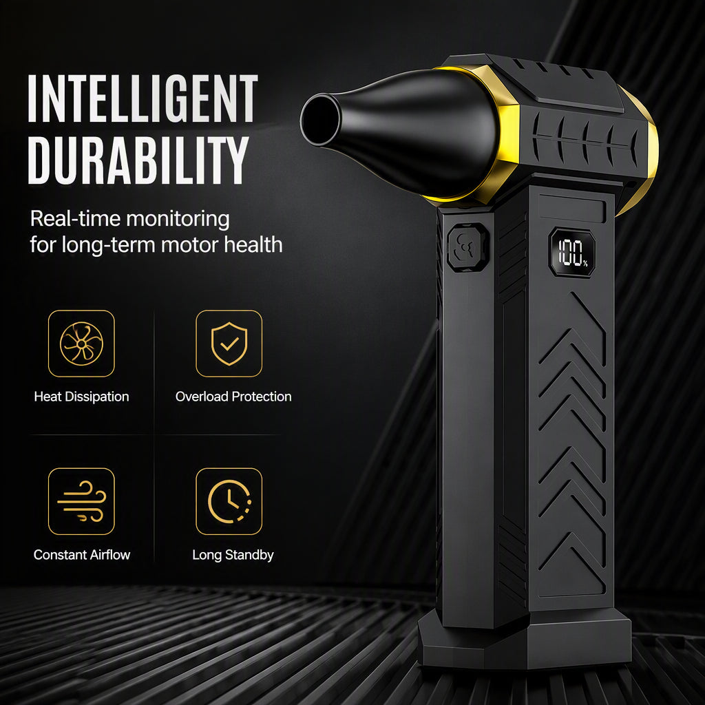 📢📢40% OFF !! ⏰Handheld Turbo Blower & Vacuum Cleaner