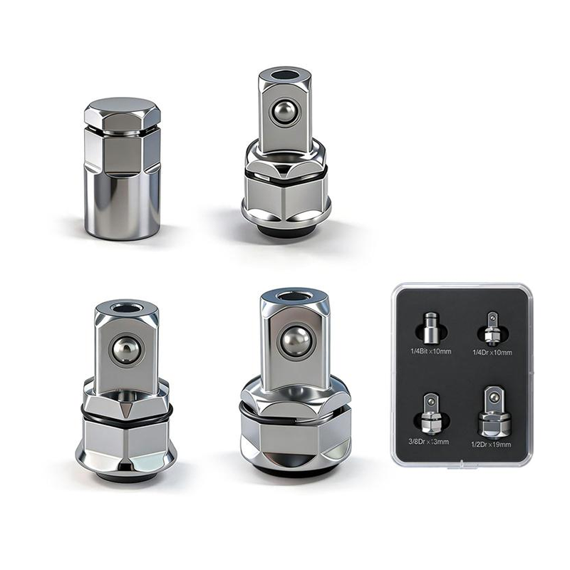 📢📢50% OFF !! ⏰CR-V Steel Ratchet Wrench Adapter Socket Converter Set