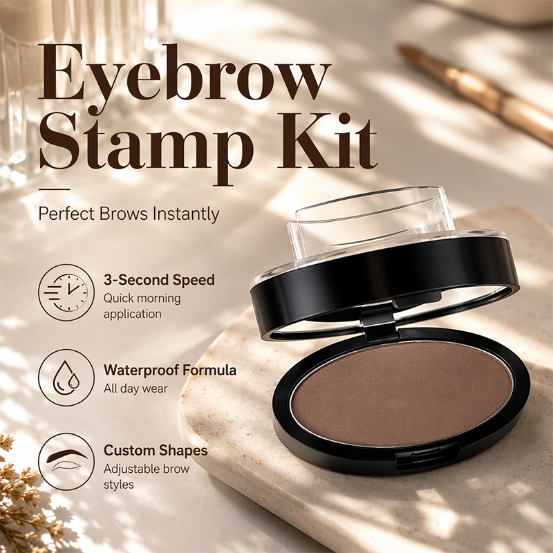 📢📢50% OFF !! ⏰Long-Lasting Eyebrow Stamp Powder
