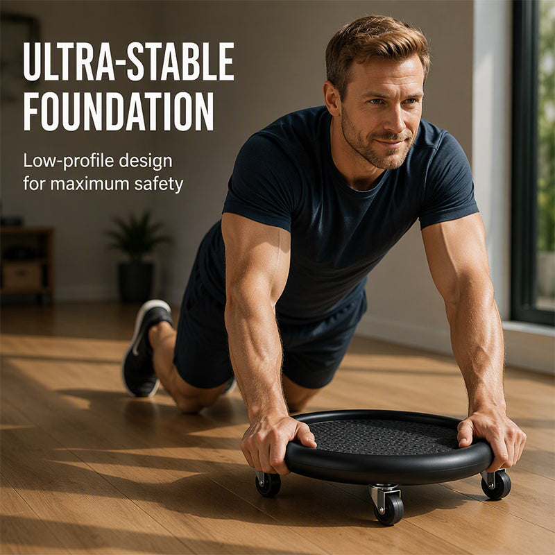 📢📢50% OFF !! ⏰Abdominal Roller Wheel Disc with Knee Mat