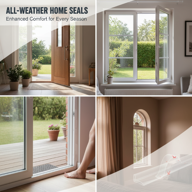 📢📢50% OFF !! ⏰Self-Adhesive Weather Stripping for Doors & Windows