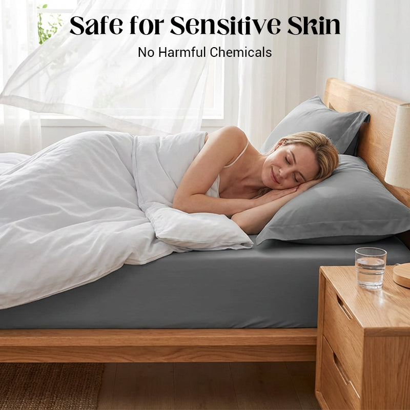 📢📢50% OFF !! ⏰3PCS Easy & Secure Fit Soft Sheet Set