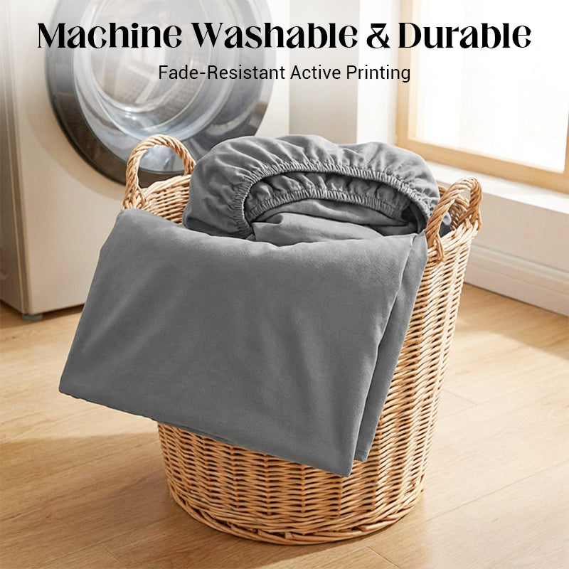 📢📢50% OFF !! ⏰3PCS Easy & Secure Fit Soft Sheet Set