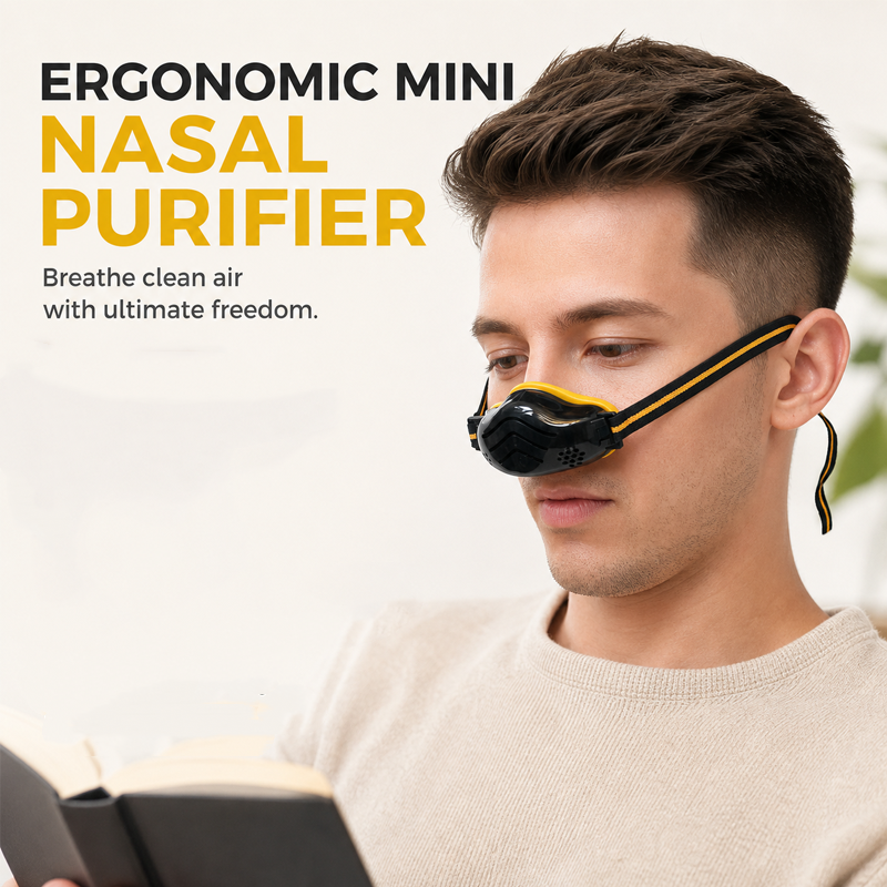 📢📢50% OFF !! ⏰Portable Nasal Air Filter Mask