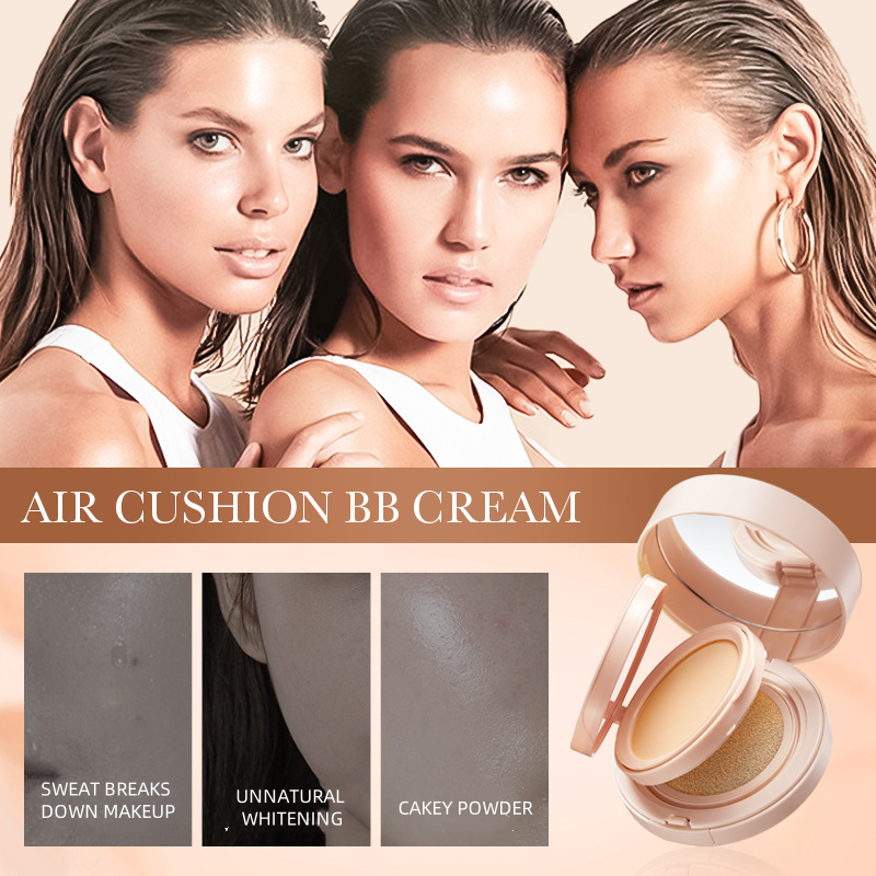 📢📢50% OFF !! ⏰2 in 1 Air Cushion BB Cream & Pressed Powder
