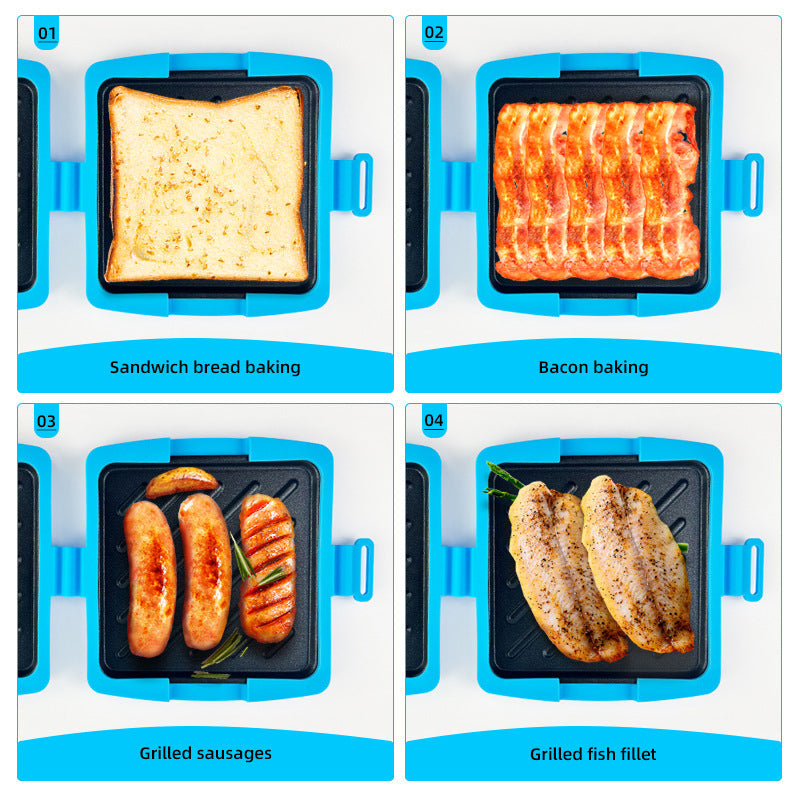 📢📢50% OFF !! ⏰Microwave Toaster & Sandwich Maker