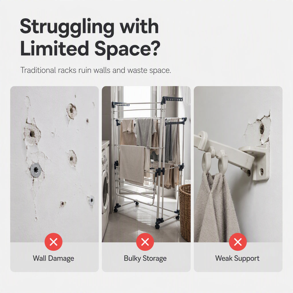 📢📢50% OFF !! ⏰Space-Saving Drying Rack