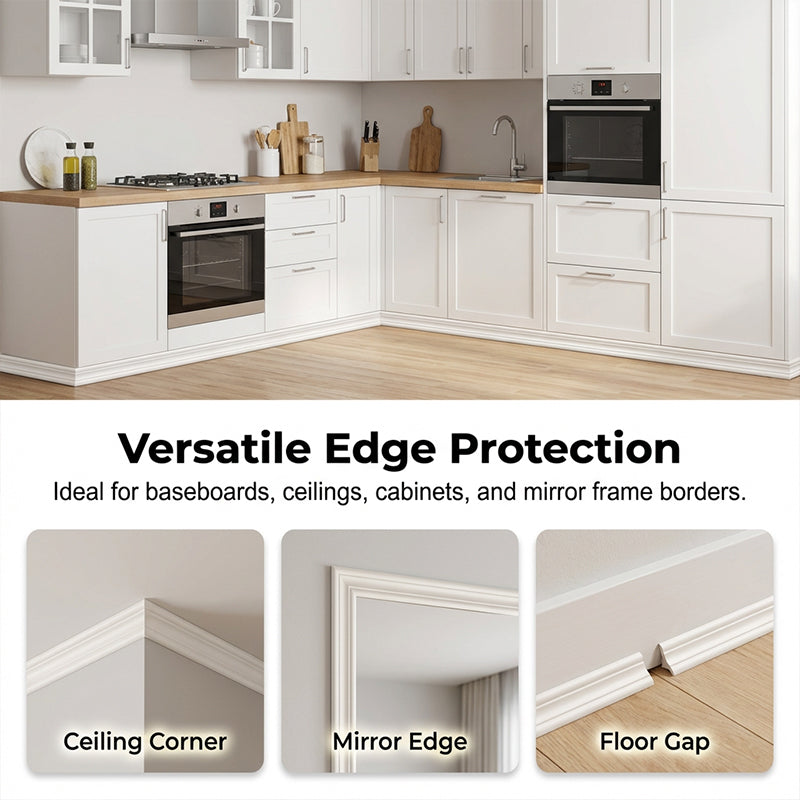 📢📢50% OFF !! ⏰Flexible Molding Trim Strip for Wall Edges