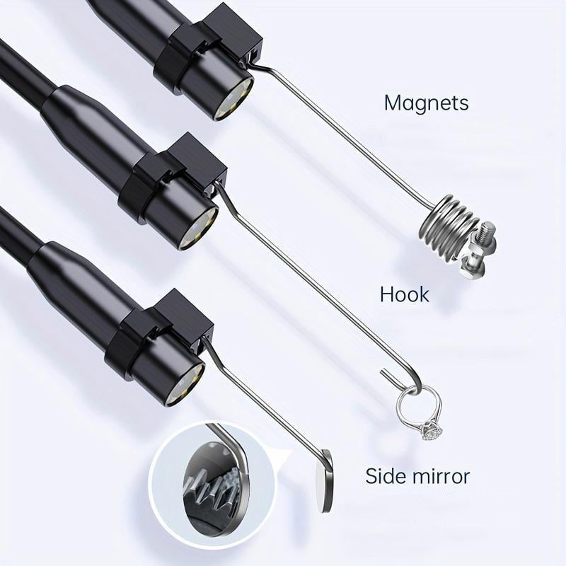 📢📢50% OFF !! ⏰4.3 HD Waterproof Endoscope Camera with Light