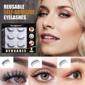 📢📢50% OFF !! ⏰Reusable Self-Adhesive False Eyelashes