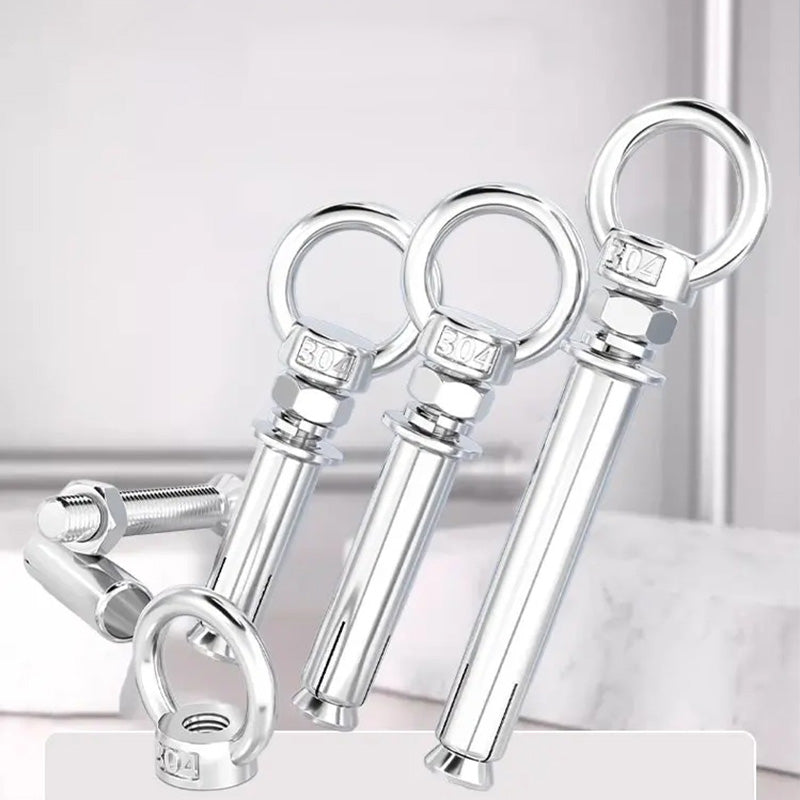 📢📢50% OFF !! ⏰6PCS/Pack 304 Stainless Steel Lifting Ring Expansion Screw